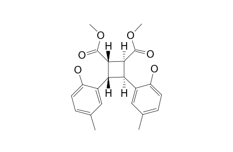 3,4-BIS-(2-HYDROXY-5-METHYLPHENYL)-CYCLOBUTANE-1,2-DICARBOXYLIC-ACID-DIMETHYLESTER