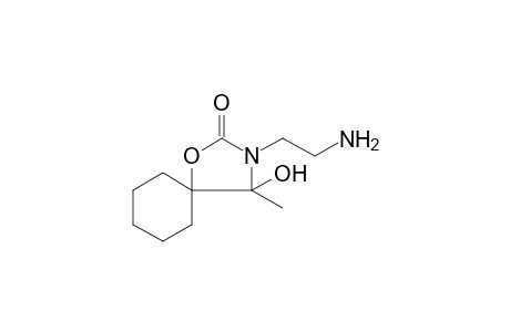 3-(2-Aminoethyl)-4-hydroxy-4-methyl-1-oxa-3-azaspiro[4.5]decan-2-one