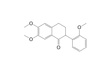 6,7-Dimethoxy-2-(2-methoxyphenyl)-3,4-dihydro-naphthalen-1(2H)-one