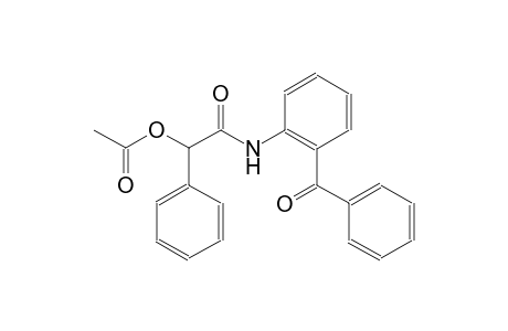 Acetic acid, 2-[(2-benzoylphenyl)amino]-2-oxo-1-phenylethyl ester