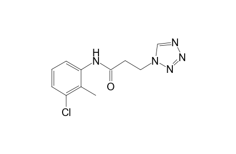 1H-1,2,3,4-Tetrazole-1-propanamide, N-(3-chloro-2-methylphenyl)-