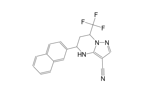 5-(2-naphthyl)-7-(trifluoromethyl)-4,5,6,7-tetrahydropyrazolo[1,5-a]pyrimidine-3-carbonitrile