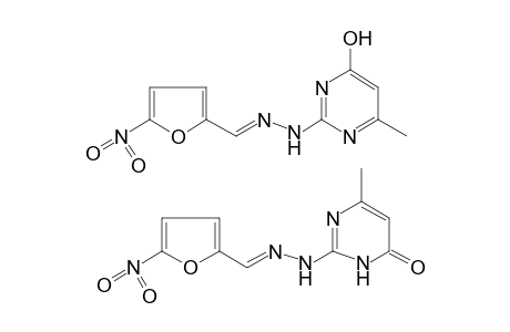 5-NITRO-2-FURALDEHYDE, (4-HYDROXY-6-METHYL-2-PYRIMIDINYL)HYDRAZONE
