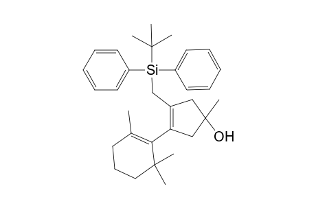 3-tert-Butyldiphenylsilylmthyl-4-[2,6,6-trimethyl-1-cyclohexen-1-yl]-3-cylopenten-1-ol