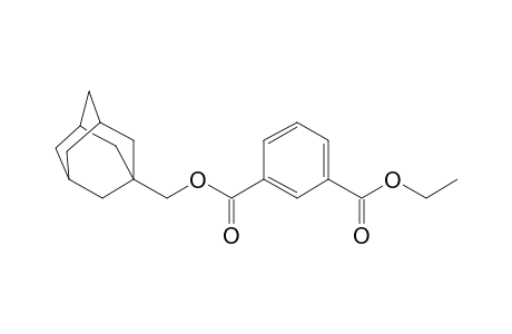 Isophthalic acid, 1-adamantylmethyl ethyl ester