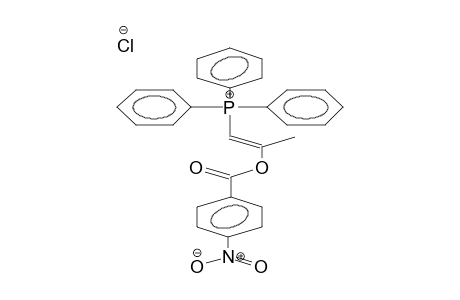 TRIPHENYL(2-PARA-NITROBENZYLOXY-2-METHYLVINYL)PHOSPHONIUM CHLORIDE
