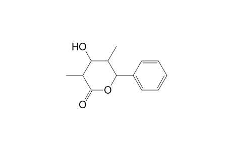 Arabinonic acid, 2,4-dideoxy-2,4-dimethyl-5-C-phenyl-, .delta.-lactone, (5S*)-