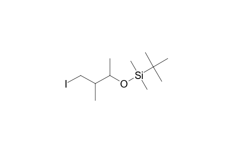 Silane, (1,1-dimethylethyl)(3-iodo-1,2-dimethylpropoxy)dimethyl-, [S-(R*,R*)]-