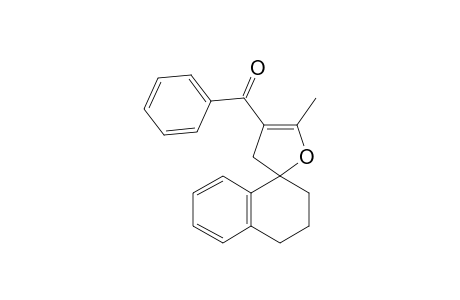 4-Benzoyl-5-methylspiro[furan-2(3H)-,1'-(1',2',3',4'-tetrahydronaphthalene)]