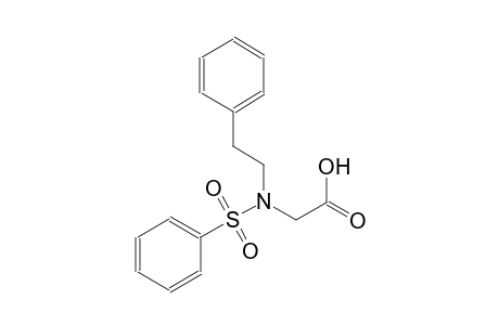 [(2-phenylethyl)(phenylsulfonyl)amino]acetic acid
