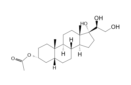 5β-pregnane-3α,17,20α,21-tetrol, 3-acetate