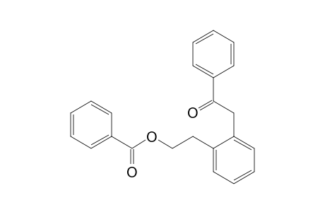 2-(2-phenacylphenyl)ethyl benzoate