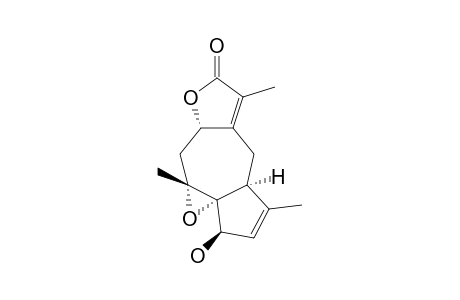 (1-ALPHA,2-BETA,5-ALPHA,10-ALPHA)-1,10-EPOXY-2-HYDROXY-3,7(11)-GUAIADIEN-12,8-OLIDE