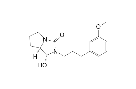 cis-3-[3-(m-Methoxyphenyl)propyl]-4-hyroxy-1,3-diazabicyclo[3.3.0]octan-2-one