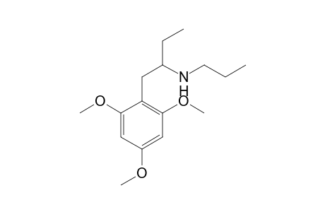 N-Propyl-1-(2,4,6-trimethoxyphenyl)butan-2-amine