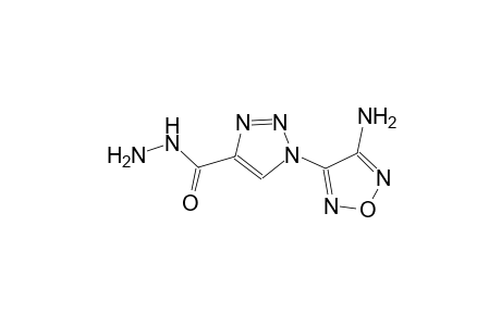 1-(4-amino-1,2,5-oxadiazol-3-yl)-1H-1,2,3-triazole-4-carbohydrazide