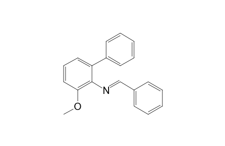 N-(Phenylmethylene)-3-methoxy-1,1'-biphenyl-2-amine