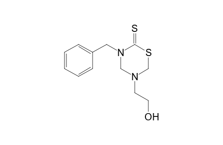 3-Benzyl-5-(2-hydroxyethyl)-1,3,5-thiadiazinane-2-thione
