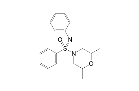 2,6-Dimethyl-4-(N-phenylphenylsulfonimidoyl)morpholine