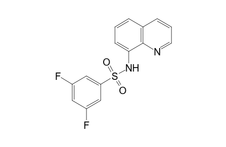 Benzenesulfonamide, 3,5-difluoro-N-(8-quinolinyl)-