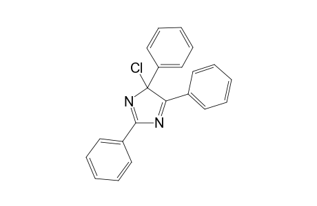 4H-Imidazole, 4-chloro-2,4,5-triphenyl-