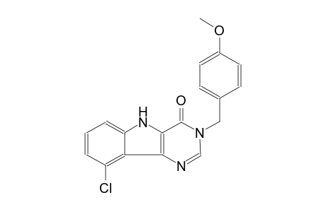 9-chloro-3-(4-methoxybenzyl)-3,5-dihydro-4H-pyrimido[5,4-b]indol-4-one