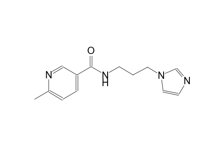 N-[3-(1H-imidazol-1-yl)propyl]-6-methylnicotinamide