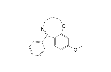 2H-1,5-Benzoxazocine, 3,4-dihydro-9-methoxy-6-phenyl-