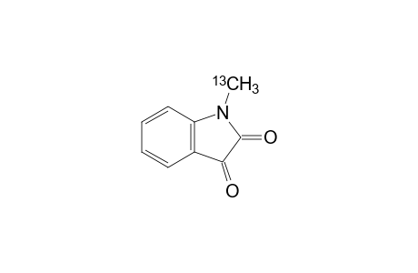 1H-Indole-2,3-dione, 1-(methyl-13C)-