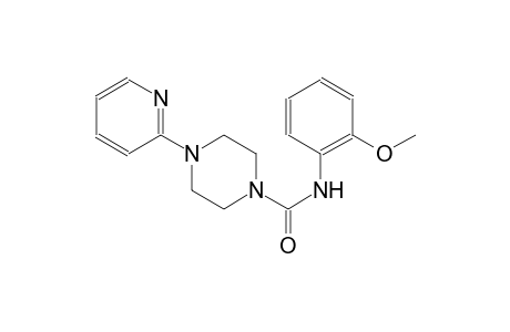 N-(2-methoxyphenyl)-4-(2-pyridinyl)-1-piperazinecarboxamide