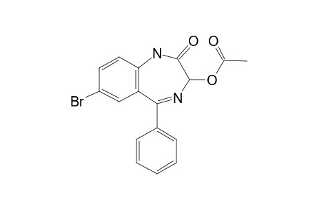 Acetic acid 7-bromo-2-oxo-5-phenyl-2,3-dihydro-1H-benzo[E][1,4]diazepin-3-yl ester