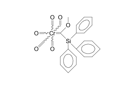 Pentacarbonyl(methoxy(triphenylsilyl)carbene)chromium