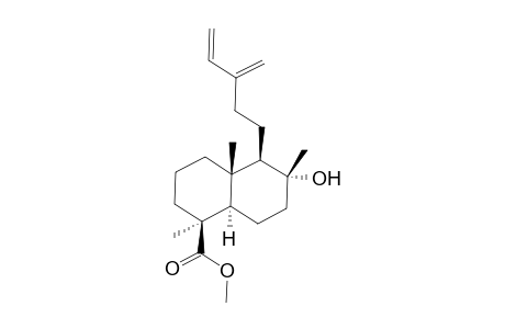 Methyl 8-hydroxy-labda-13(16),14-dien-19-oate