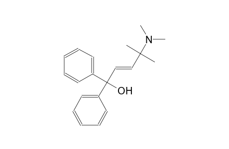 (2E)-4-(dimethylamino)-4-methyl-1,1-diphenyl-2-penten-1-ol