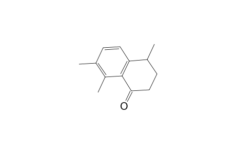 1(2H)-Naphthalenone, 3,4-dihydro-4,7,8-trimethyl-
