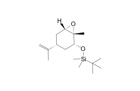 tert-Butyl-((1R,2R,4R,6S)-4-isopropenyl-1-methyl-7-oxa-bicyclo[4.1.0]hept-2-yloxy)-dimethyl-silane
