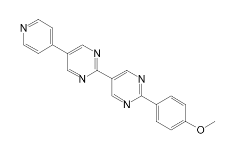 2'-(4-Methoxyphenyl)-5-(.gamma.-pyridyl)-2,5'-bipyrimidine