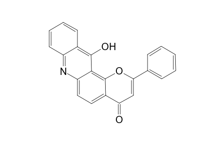12-hydroxy-2-phenyl-4H-pyrano[2,3-a]acridin-4-one