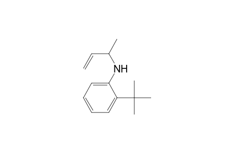 Benzenamine, 2-(1,1-dimethylethyl)-N-(1-methyl-2-propenyl)-