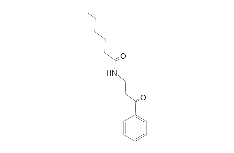 N-(3-keto-3-phenyl-propyl)hexanamide
