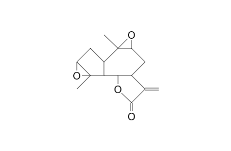 BISOXIRENO[2,3:7,8]AZULENO[4,5-B]FURAN-3(1AH)-ONE, DECAHYDRO-1A,6A-DIMETHYL-4-METHYLENE-
