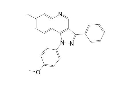 methyl 4-(7-methyl-3-phenyl-1H-pyrazolo[4,3-c]quinolin-1-yl)phenylether