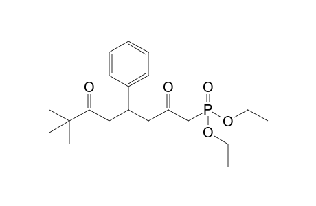 Diethyl 7,7-dimethyl-2,6-dioxo-4-phenyloctylphosphonate