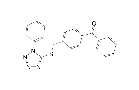 methanone, phenyl[4-[[(1-phenyl-1H-tetrazol-5-yl)thio]methyl]phenyl]-