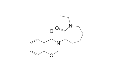 N-(1-Ethyl-2-oxoazepan-3-yl)-2-methoxybenzamide