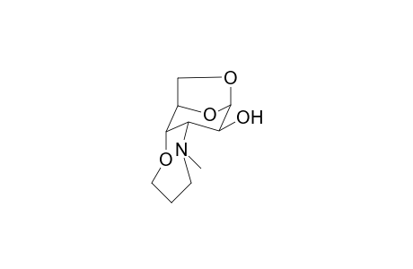 1,6-Anhydro-3-deoxy-3-(methylamino)-3,N,4-O-[propane-1',4;-diyl]-.beta.-D-altropyranose