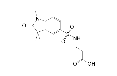 beta-alanine, N-[(2,3-dihydro-1,3,3-trimethyl-2-oxo-1H-indol-5-yl)sulfonyl]-