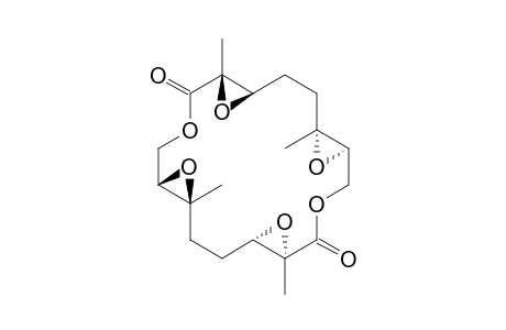 GL2E4-5 (Geranyl dimeric lactone tetraepoxide isomer)