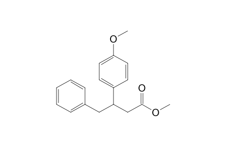 Methyl 3-(4-methoxyphenyl)-4-phenylbutanoate
