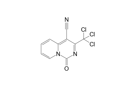 1-keto-3-(trichloromethyl)pyrido[2,1-f]pyrimidine-4-carbonitrile